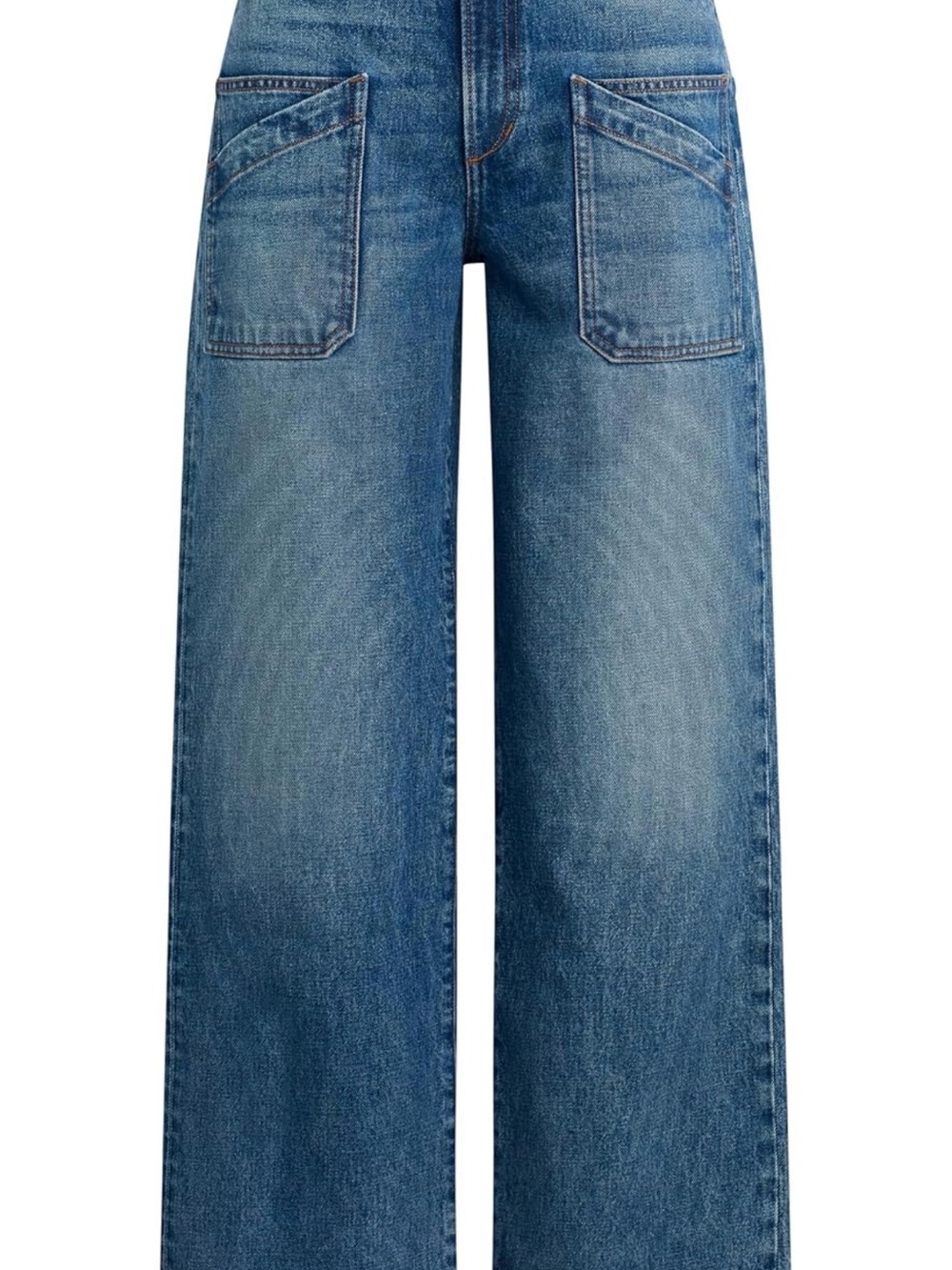 EUC sz26 Joe's Jeans The Harlowe High Rise Wide leg in Glorious 100% cotton - Picture 6 of 15